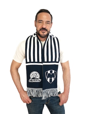 Bufanda Vicmar Rayados de Monterrey para hombre