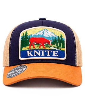 Gorra visera curva snapback casual Knite para hombre