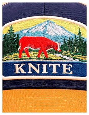 Gorra visera curva snapback casual Knite para hombre