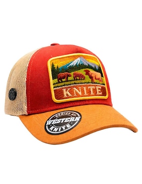 Gorra visera curva snapback casual Knite para hombre