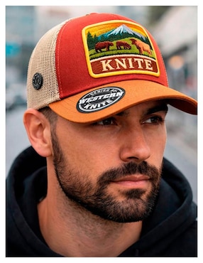Gorra visera curva snapback casual Knite para hombre