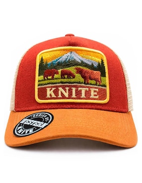 Gorra visera curva snapback casual Knite para hombre