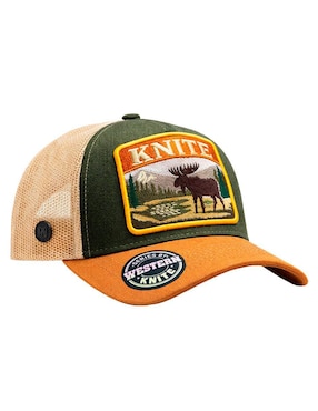 Gorra visera curva snapback casual Knite para hombre