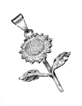 Dije De Girasol Vadalú Plata Plantas De Plata P 925