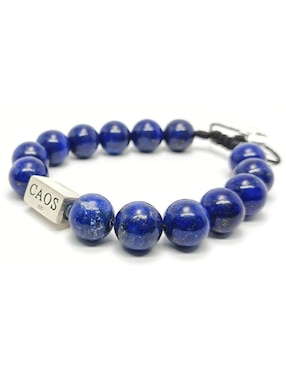 Pulsera Caos de plata Venation acabado brillante