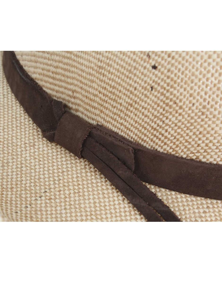 Sombrero Country de yute natural 3