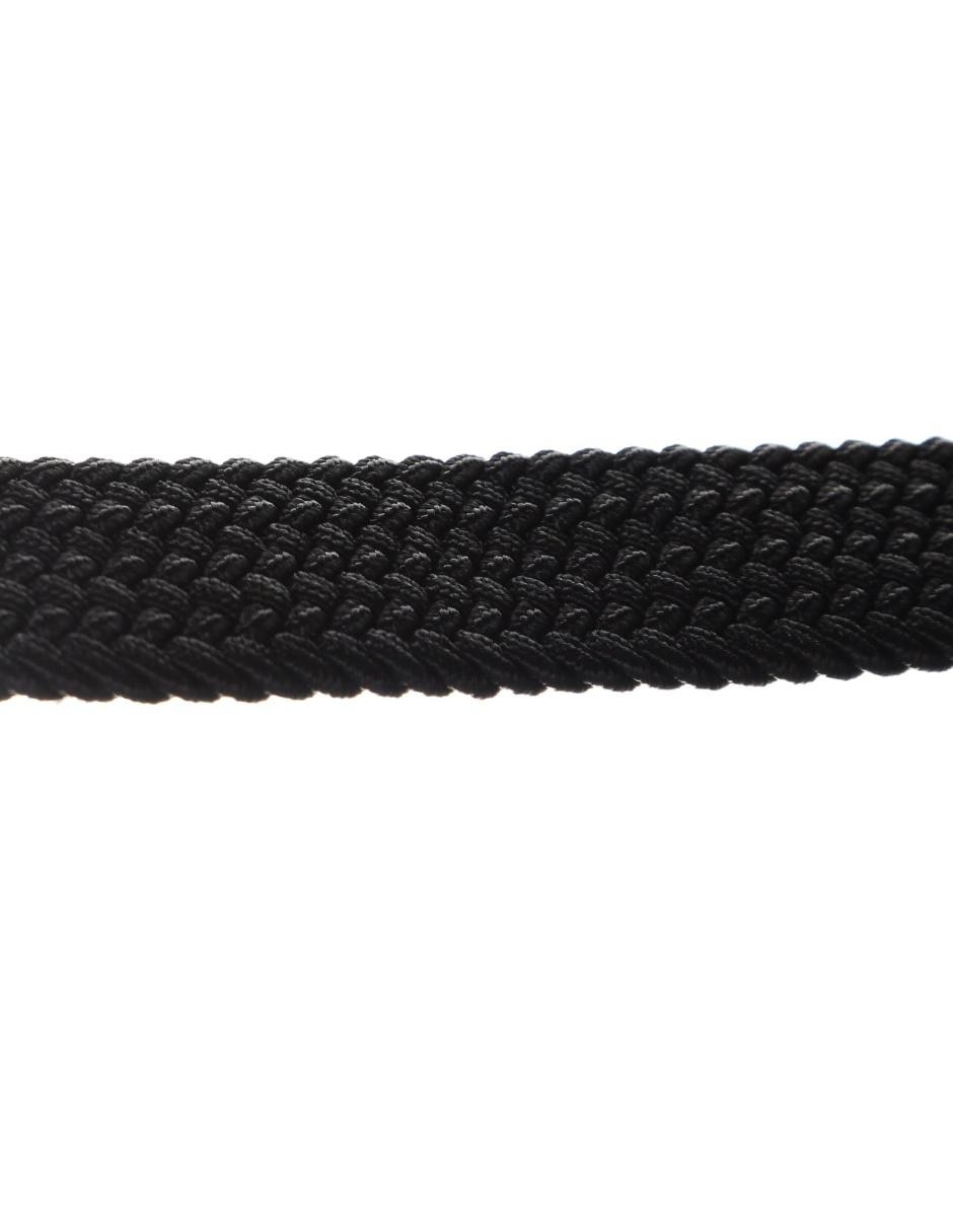 Cinturón negro trenzado 3