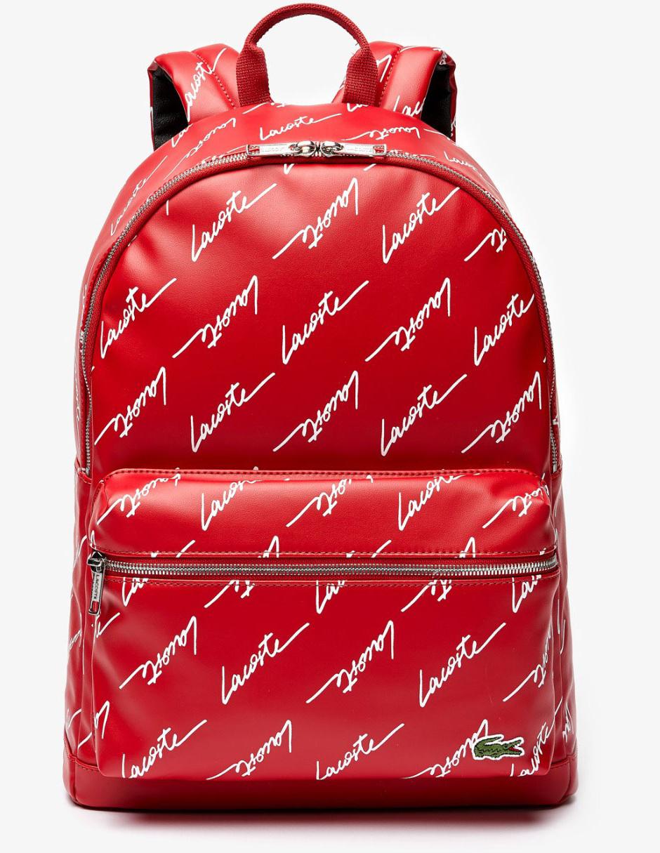 Lacoste roja con diseño gráfico | Liverpool.com.mx