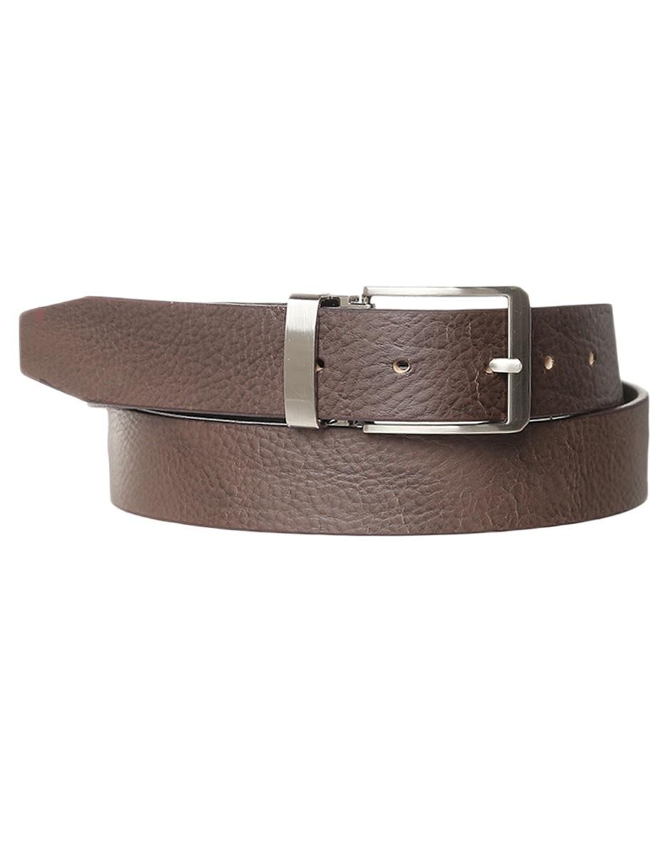 Cinturón de piel para hombre