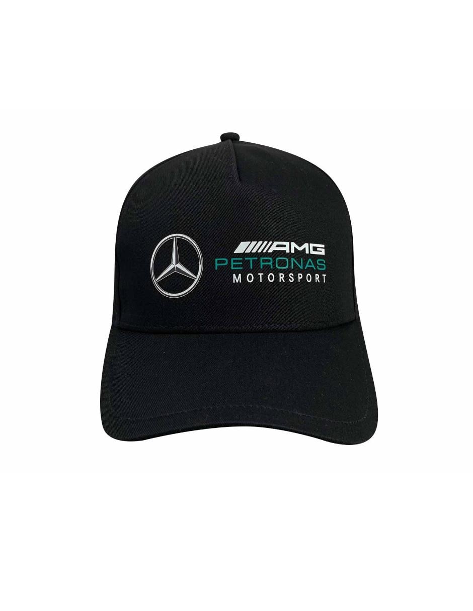 Gorra Mercedes Benz negra con logotipo en Liverpool