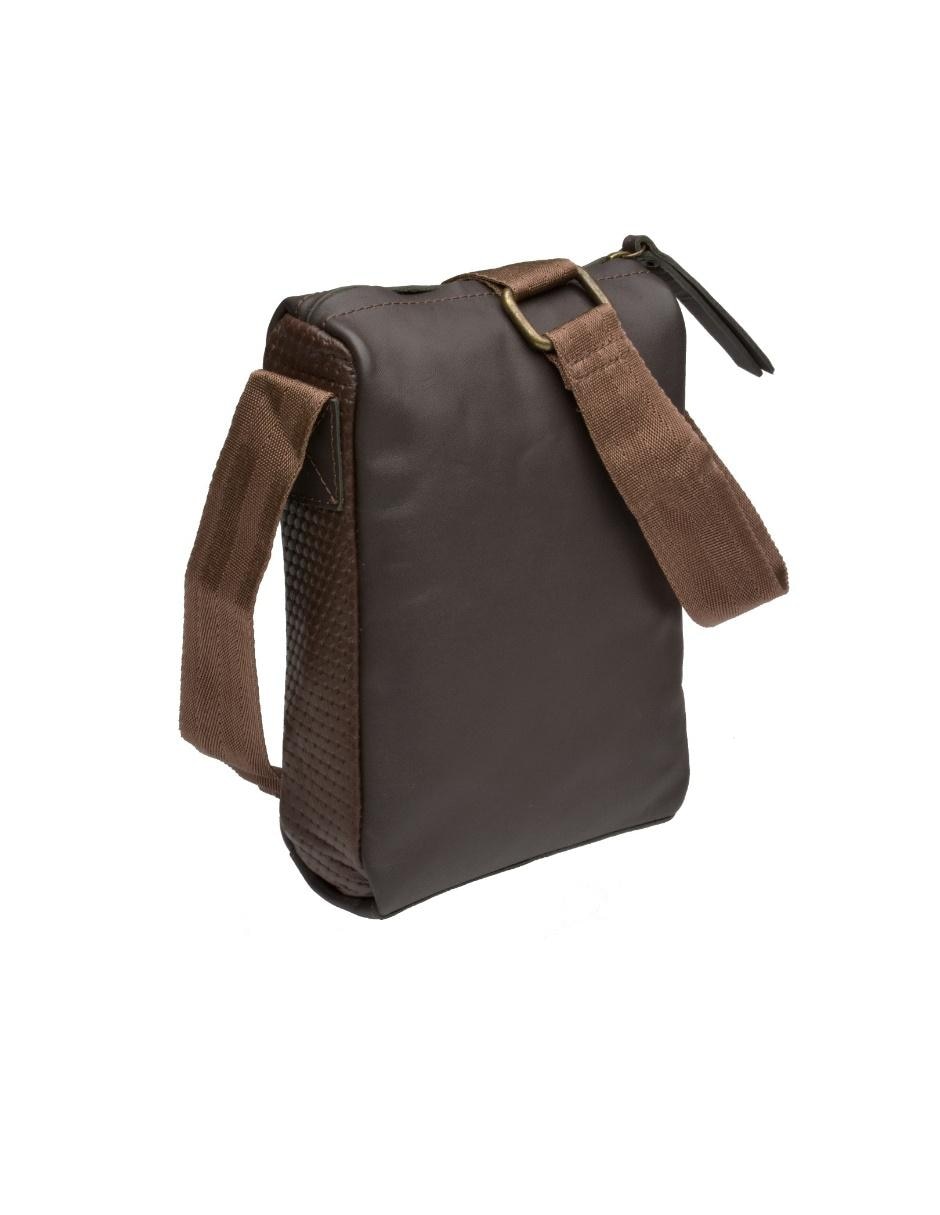 Bolsa messenger de piel para hombre 3