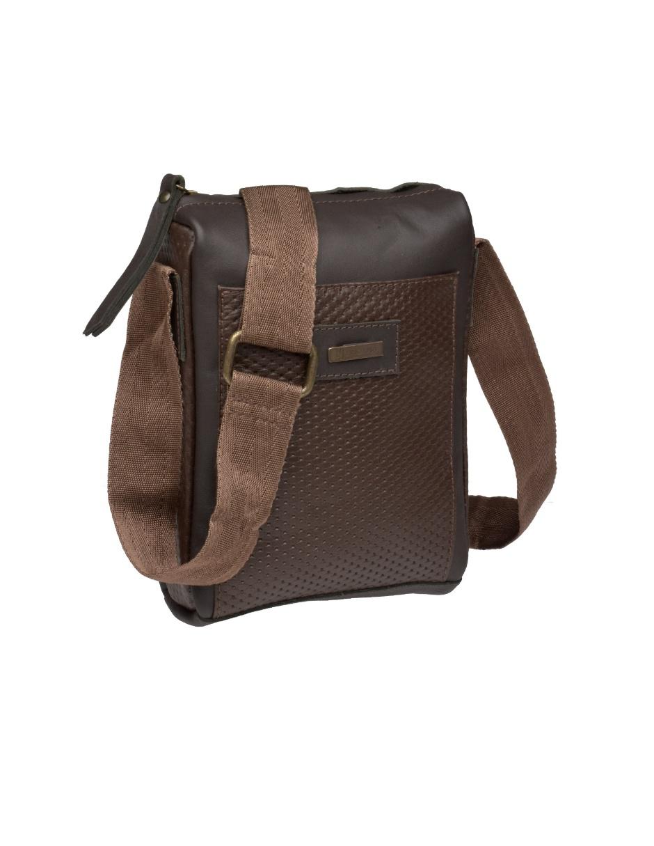 Bolsa messenger de piel para hombre 5