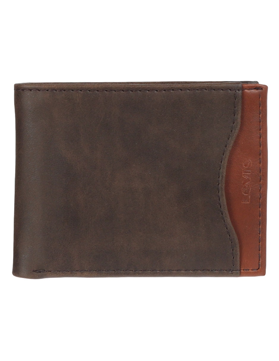 cartera levis piel