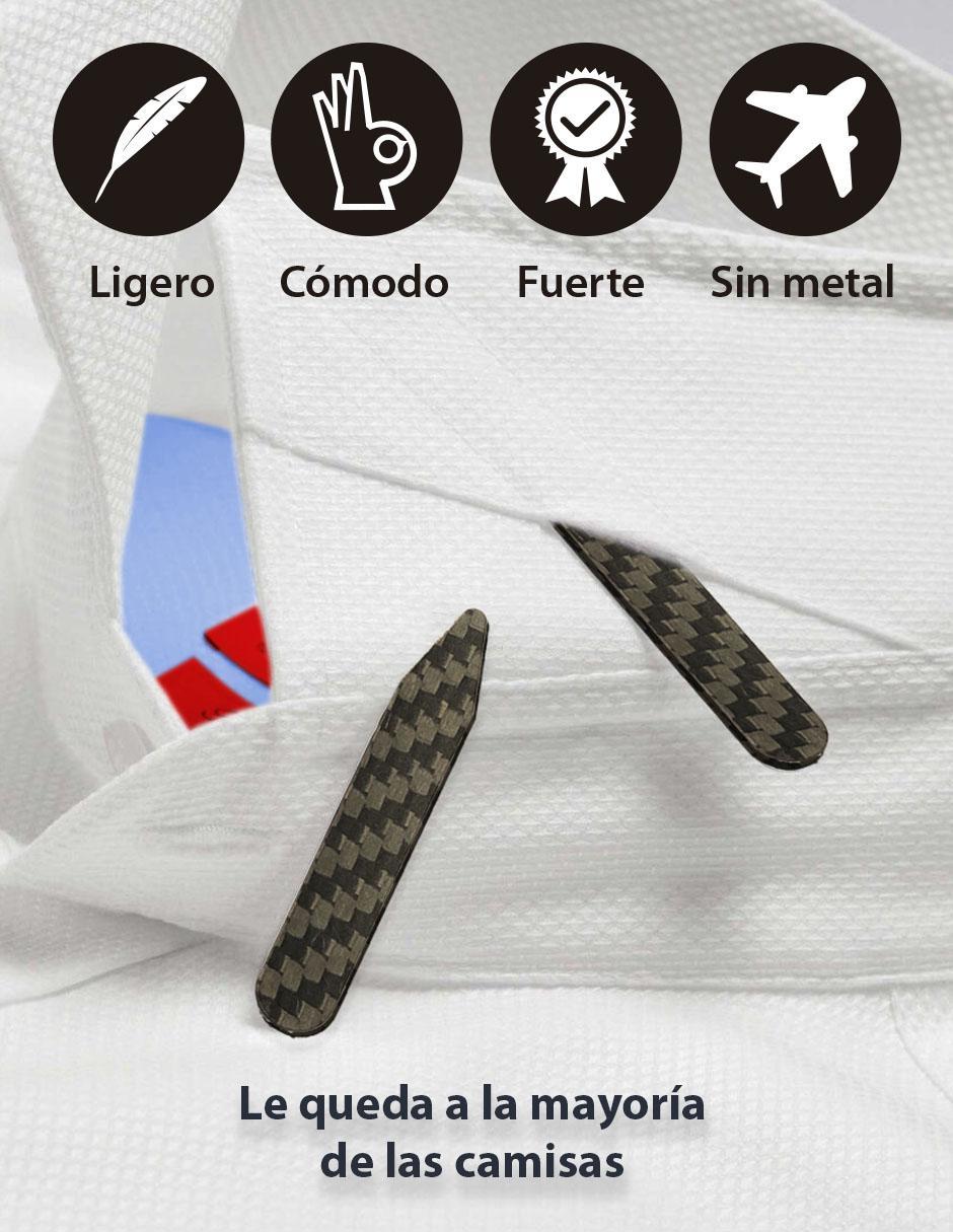 Varillas fibra de carbono para cuello de camisa 2