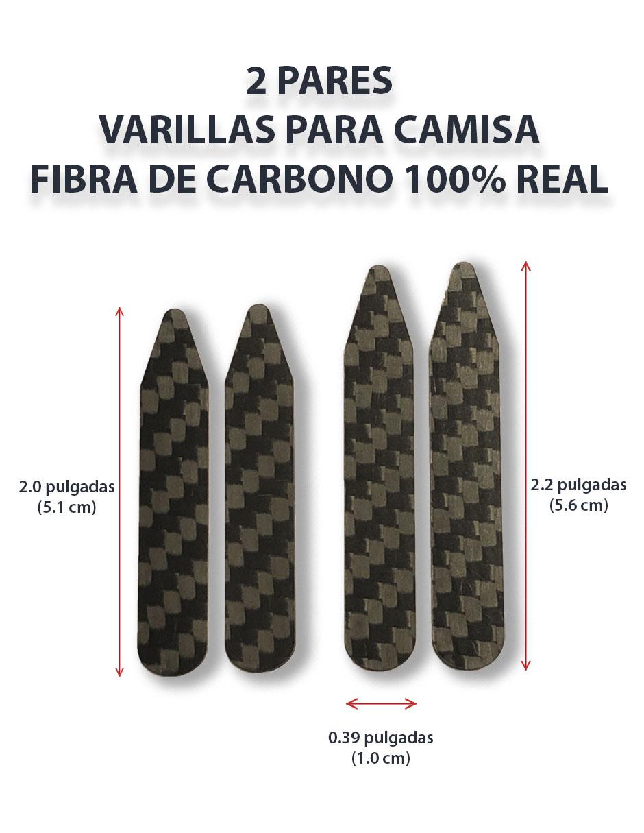 Varillas fibra de carbono para cuello de camisa 4
