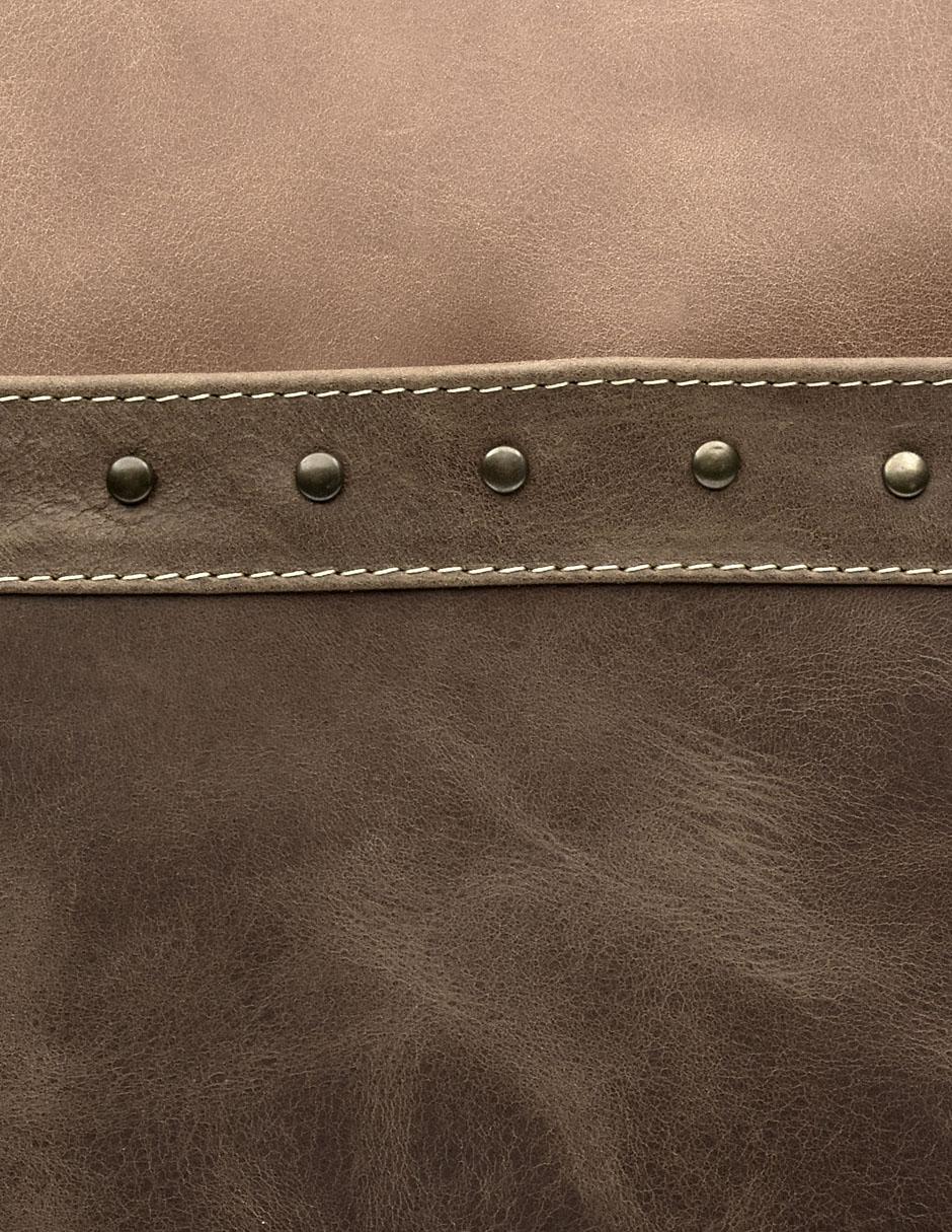 Bolsa messenger de piel para hombre 4