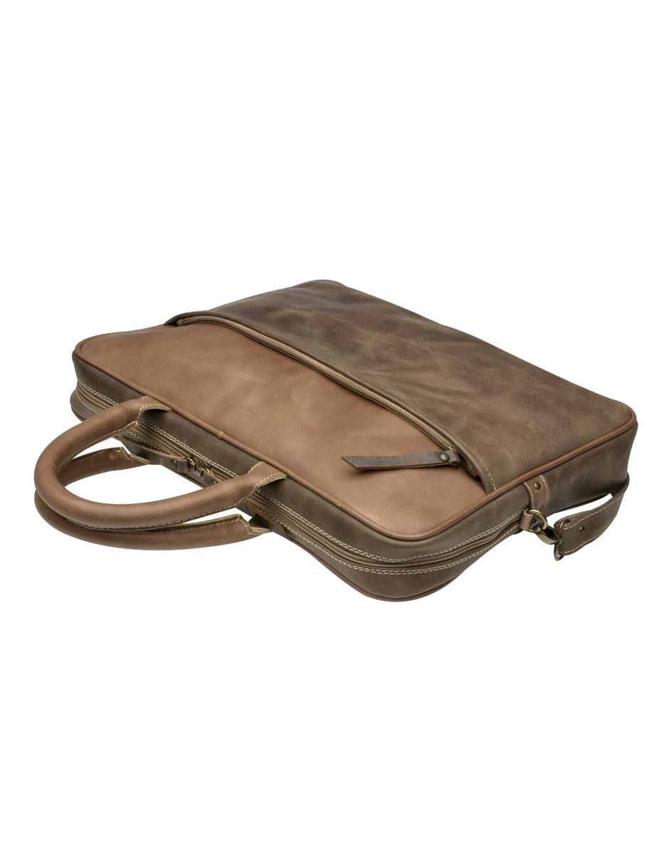 Bolsa messenger de piel para hombre 5