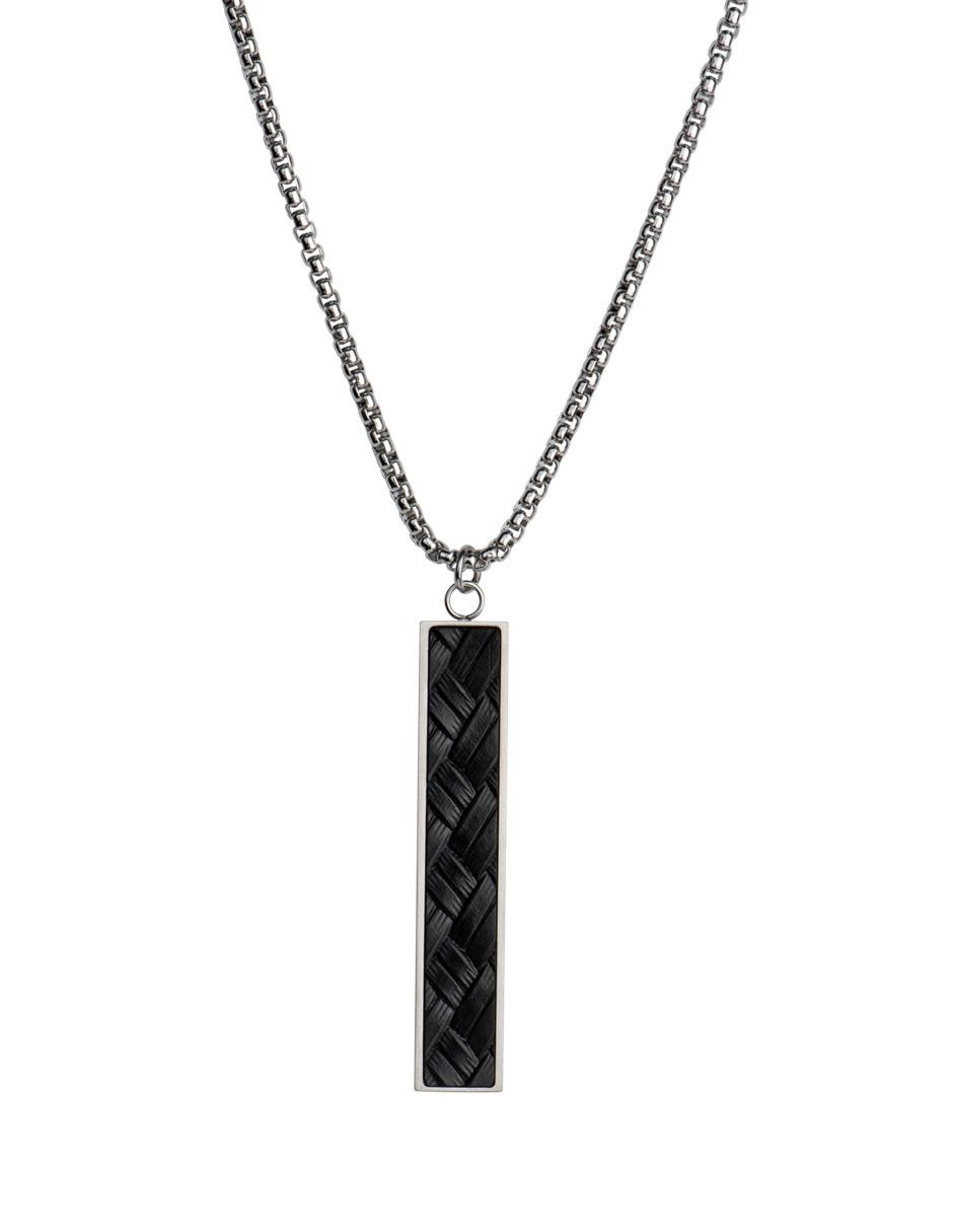Collar Luckman de acero inoxidable en baño de oro 18 k