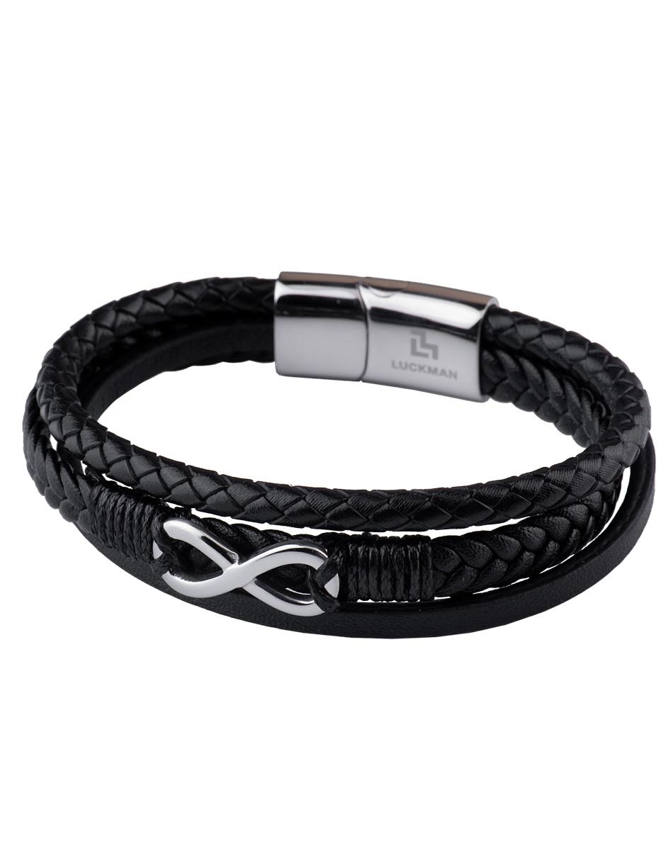 Pulsera Luckman de acero inoxidable