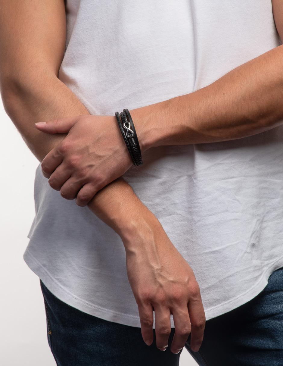 Pulsera Luckman de acero inoxidable