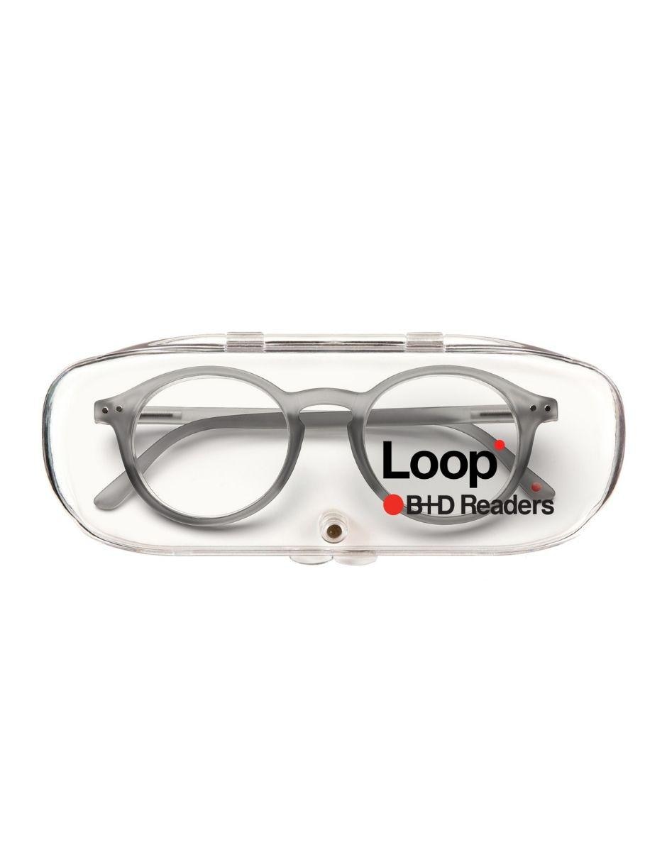 Lentes de lectura circular unisex