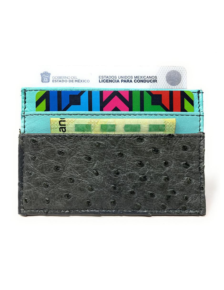 Tarjetero de piel Lux para hombre 4