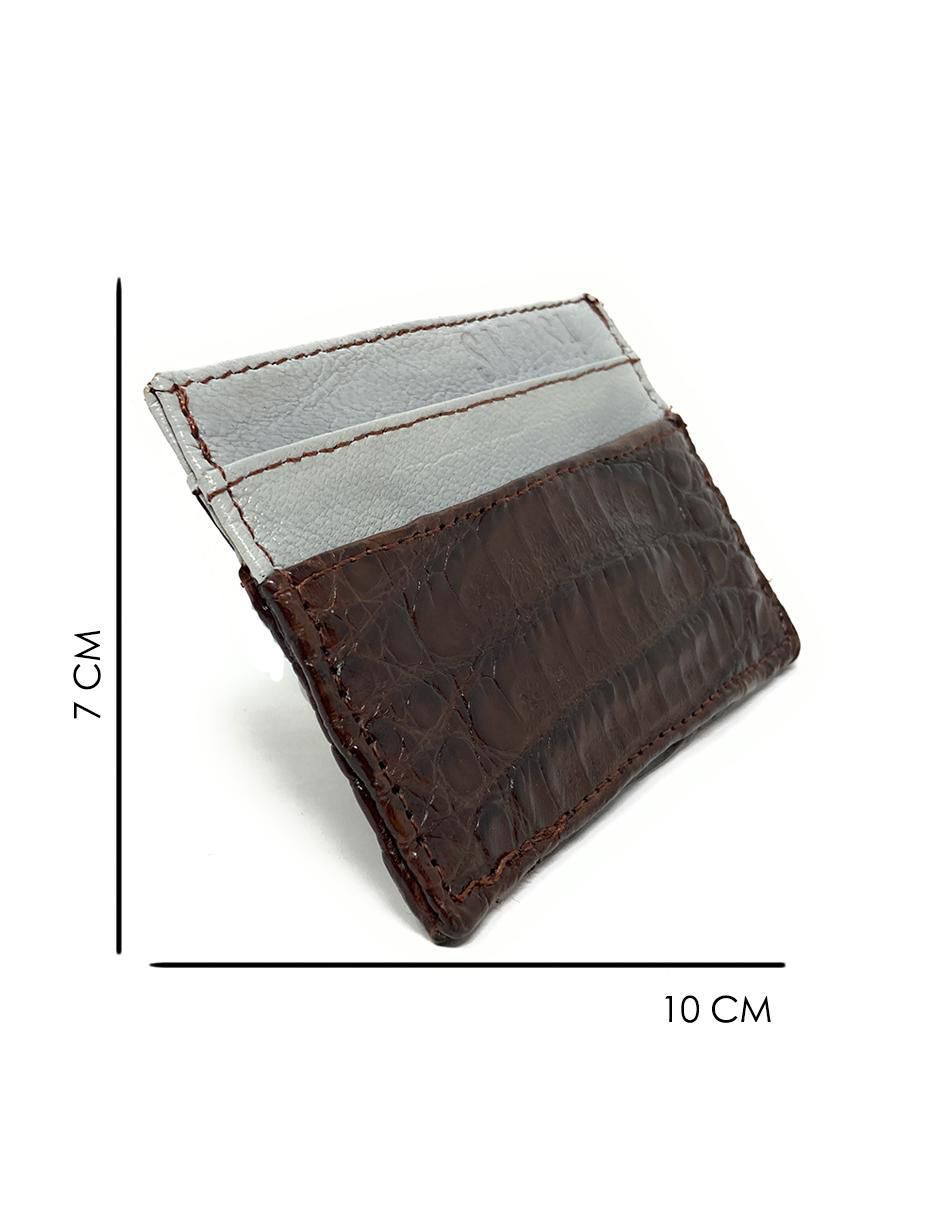 Tarjetero de cuero Lux para hombre 5