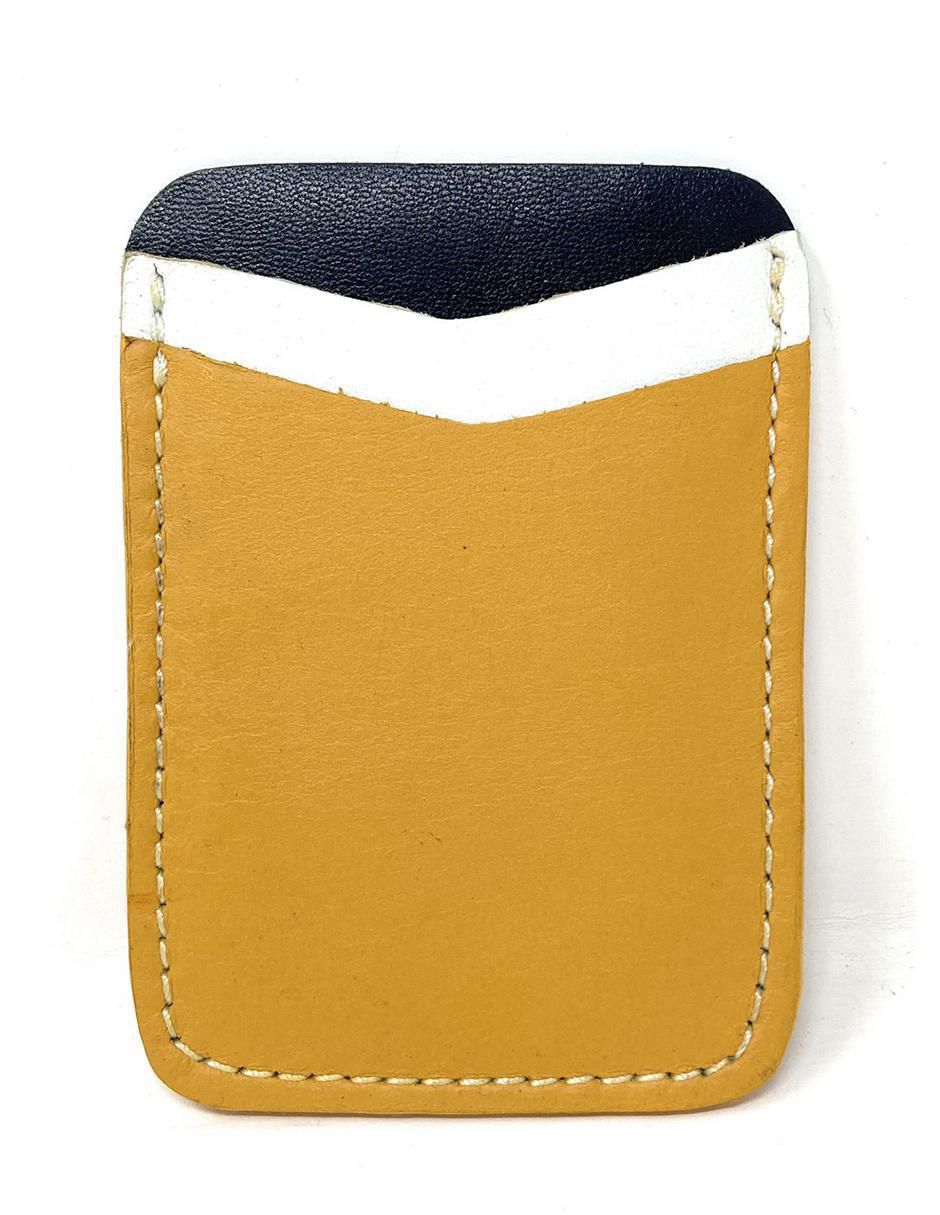 Tarjetero de cuero Lux para hombre