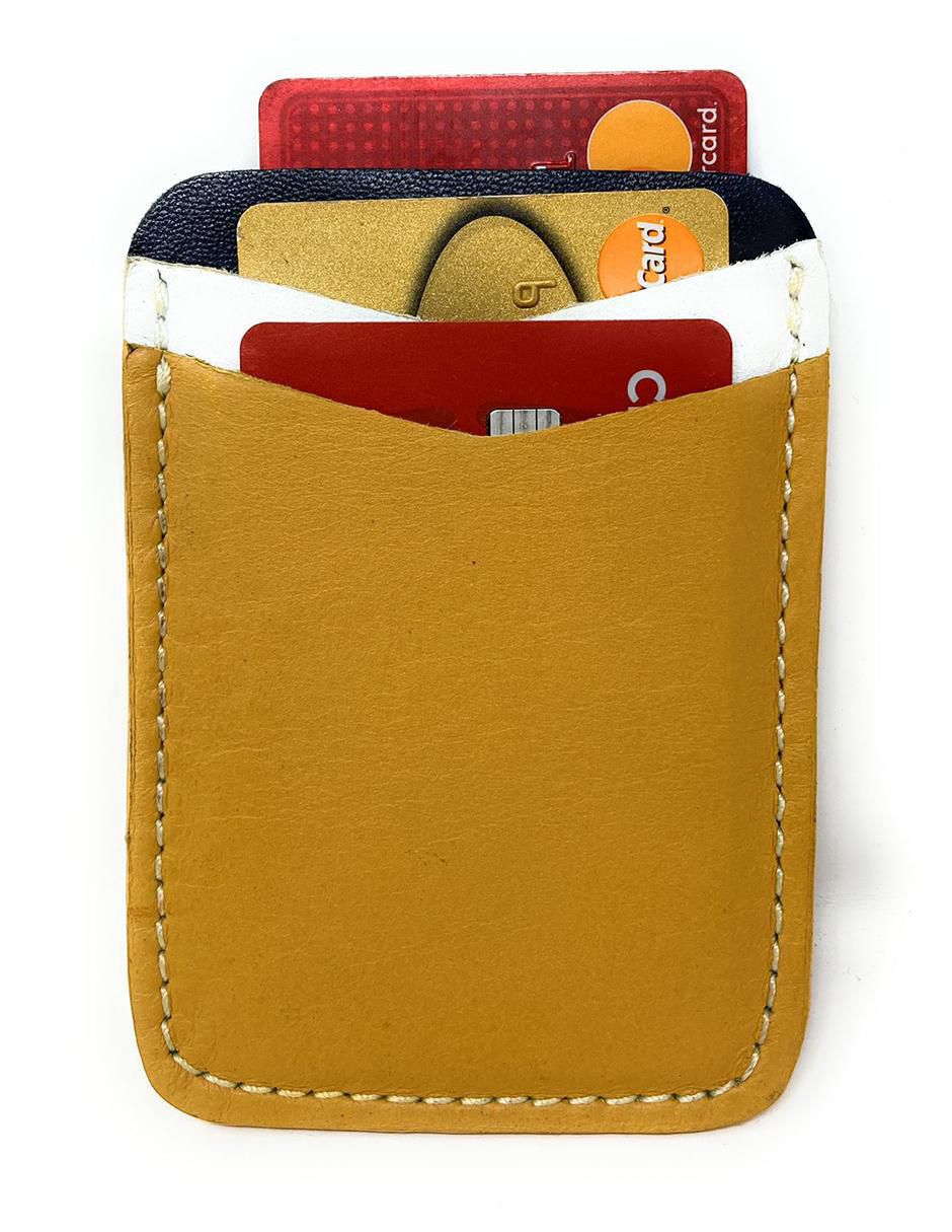 Tarjetero de cuero Lux para hombre 4