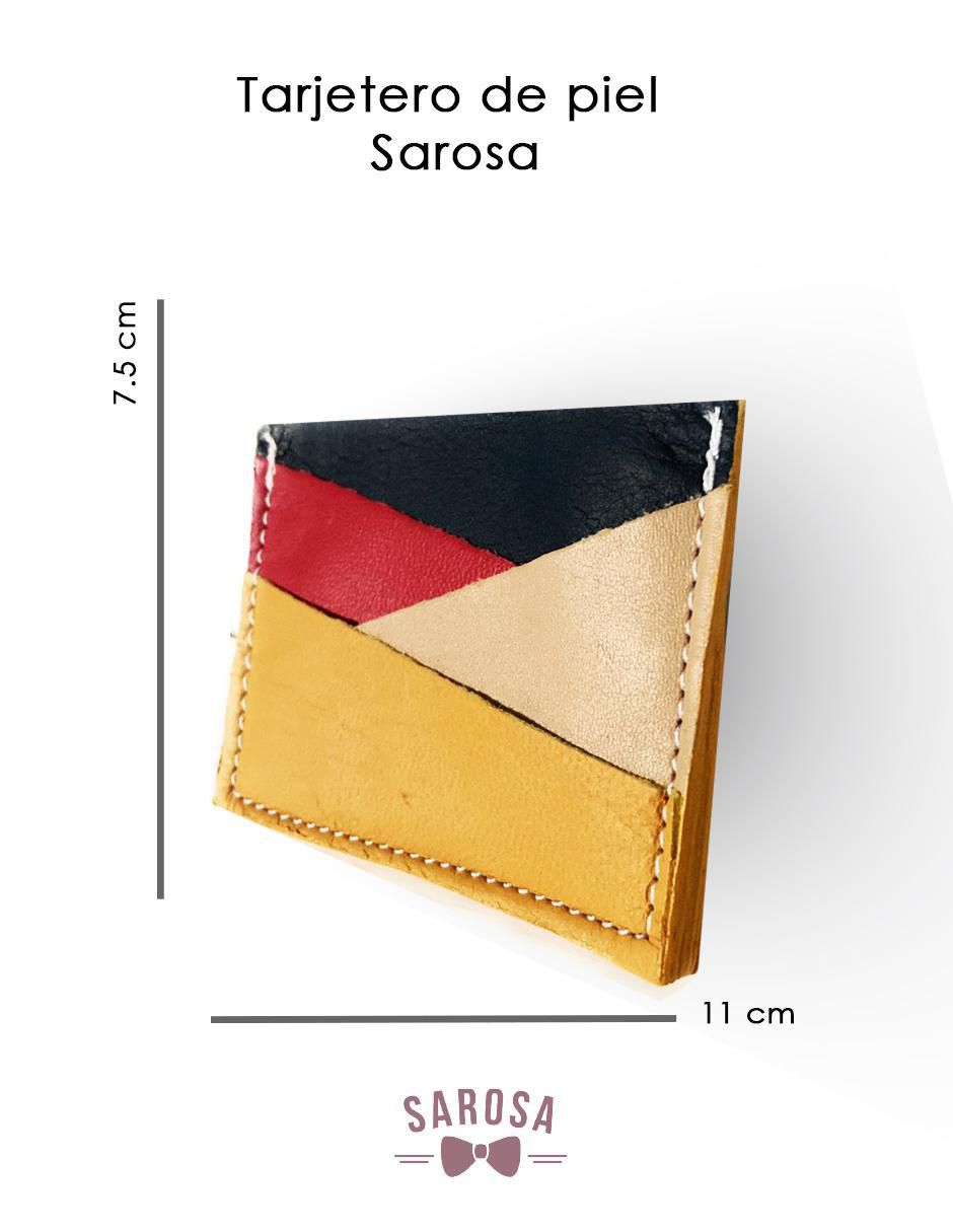 Tarjetero de piel Lux para hombre 3