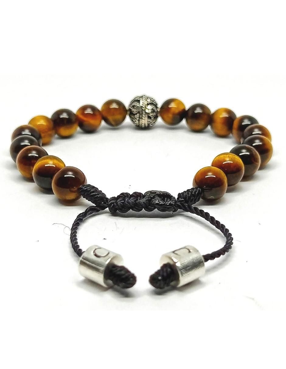 Pulsera de plata con acabado brillante 4