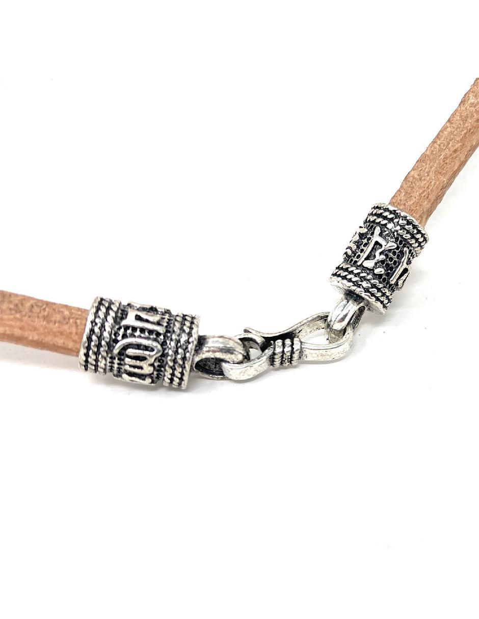 Pulsera Sarosa de latón con acabado lustre