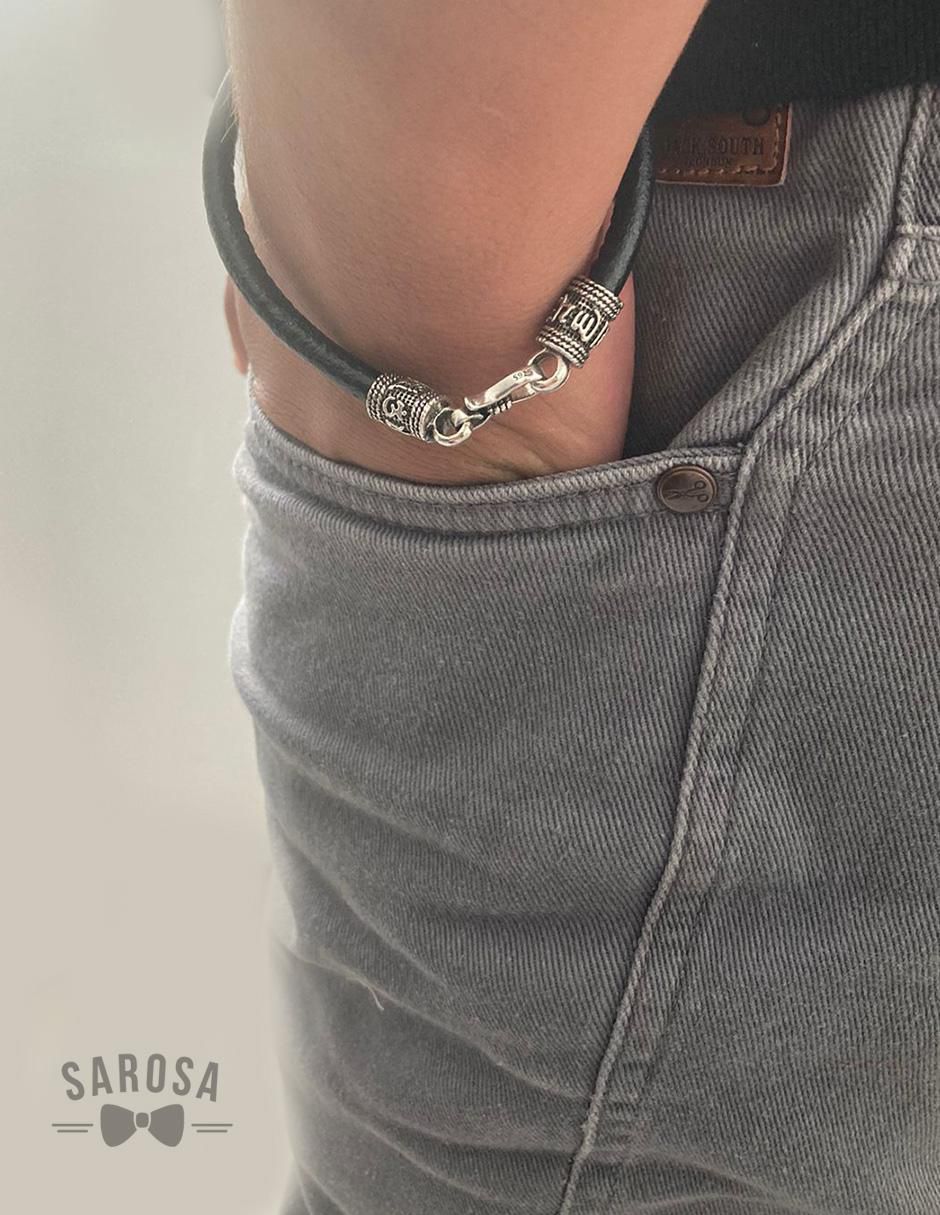 Pulsera de latón con acabado lustre 6