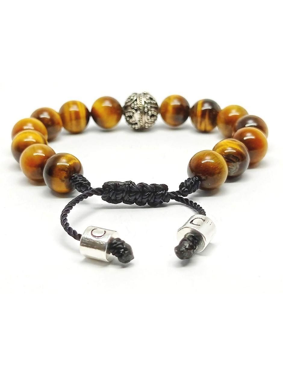 Pulsera de plata con acabado brillante 4