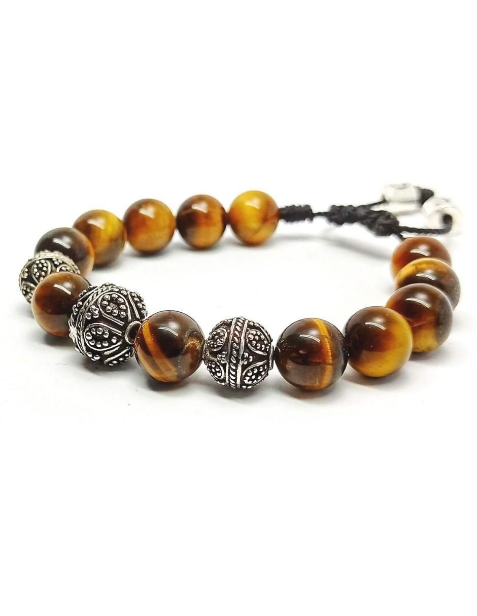 Pulsera de plata con acabado brillante 3