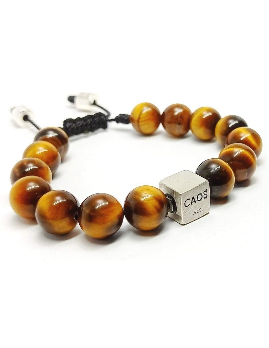 Pulsera de plata con acabado brillante 2