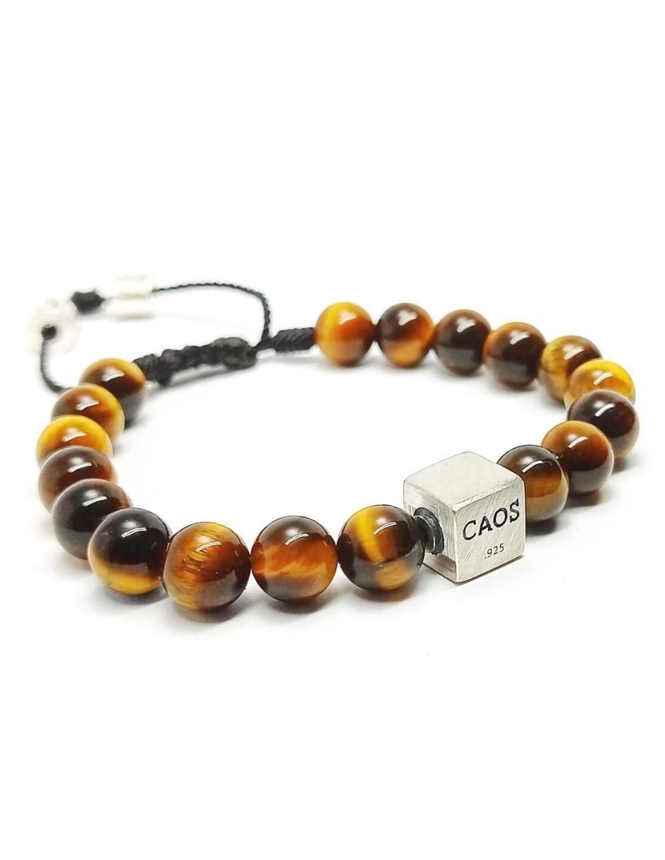 Pulsera de plata con acabado brillante 2