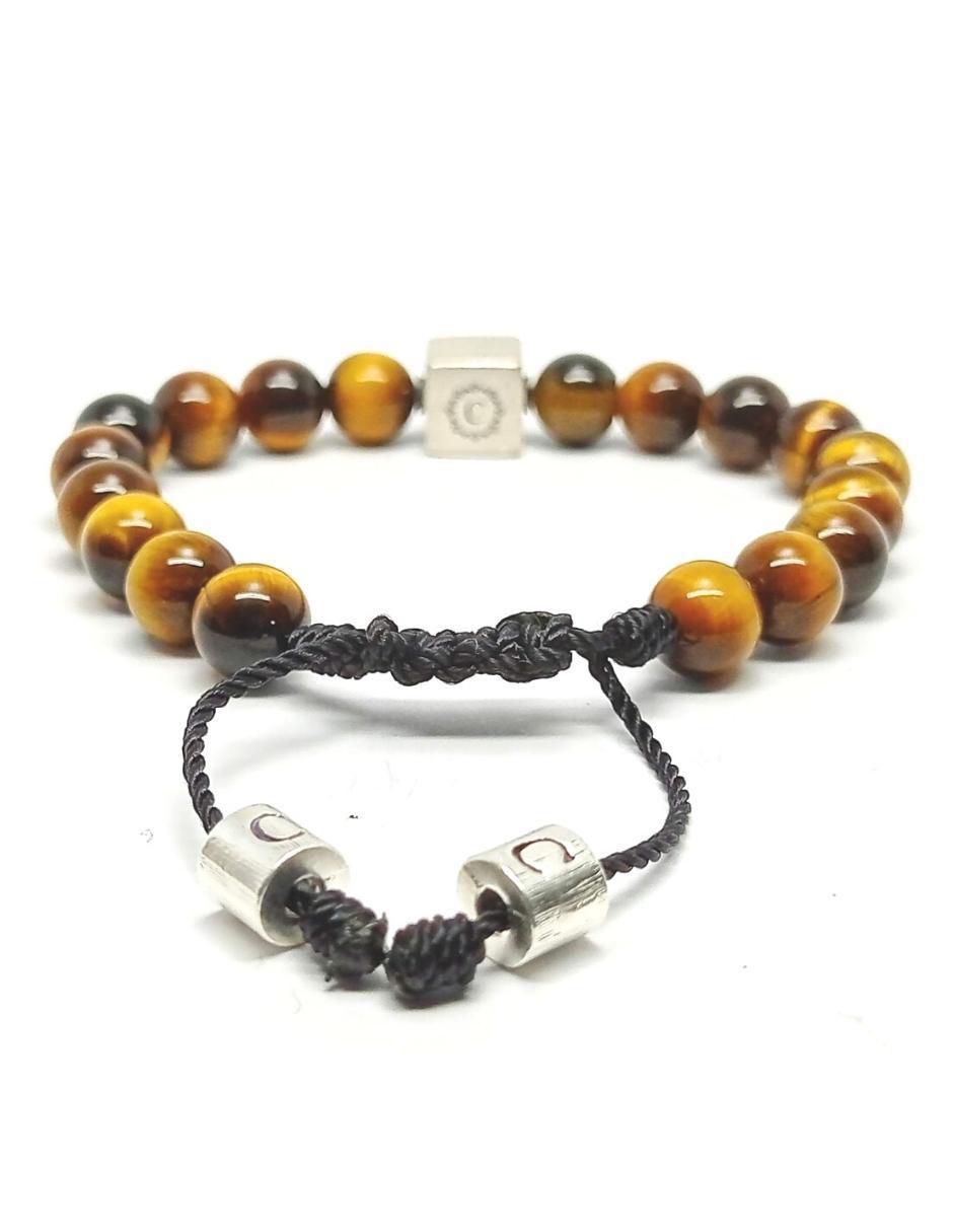 Pulsera de plata con acabado brillante 4