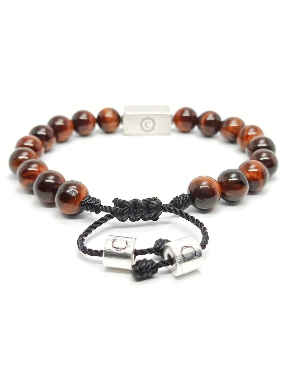 Pulsera nabucco de plata con acabado brillante 4
