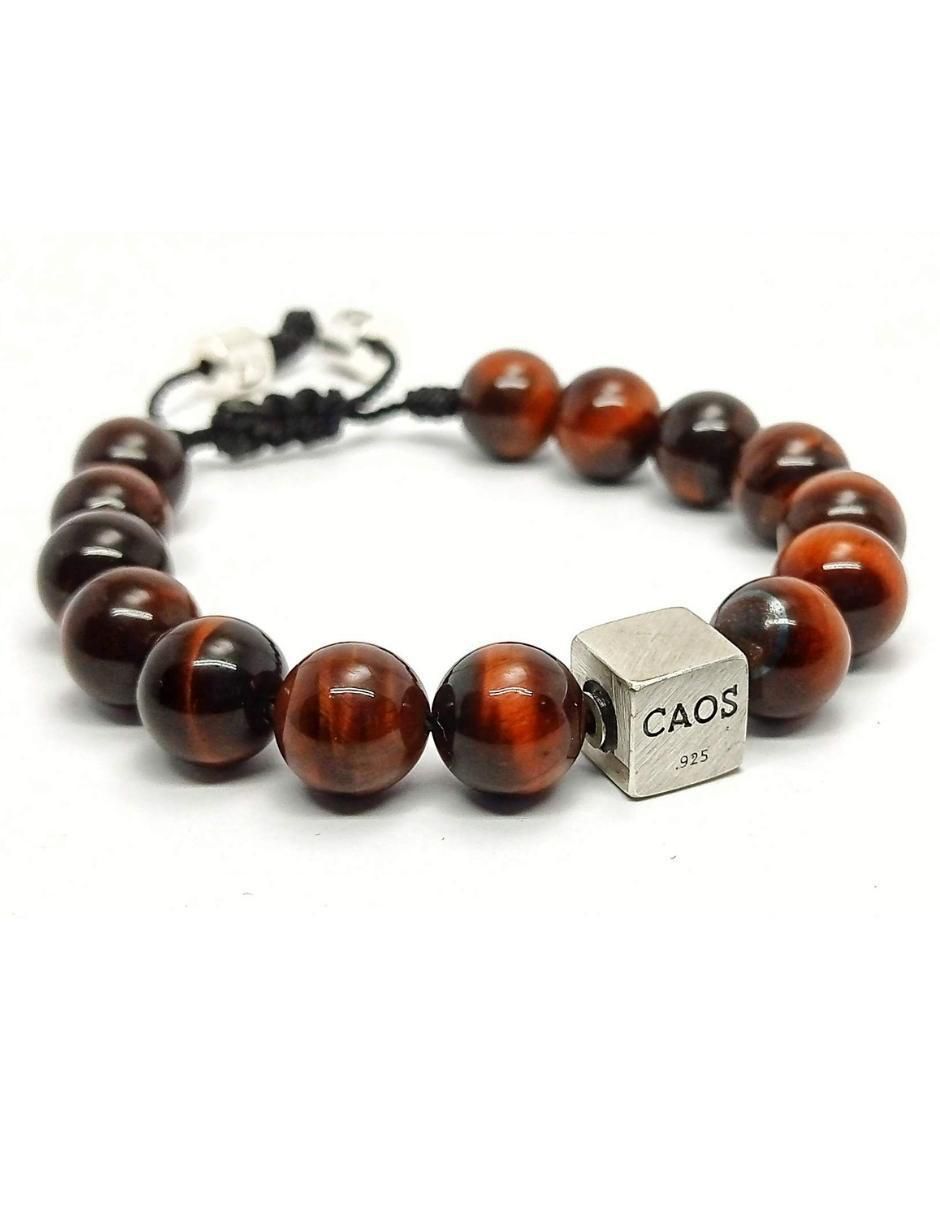 Pulsera nabucco de plata acabado brillante 2