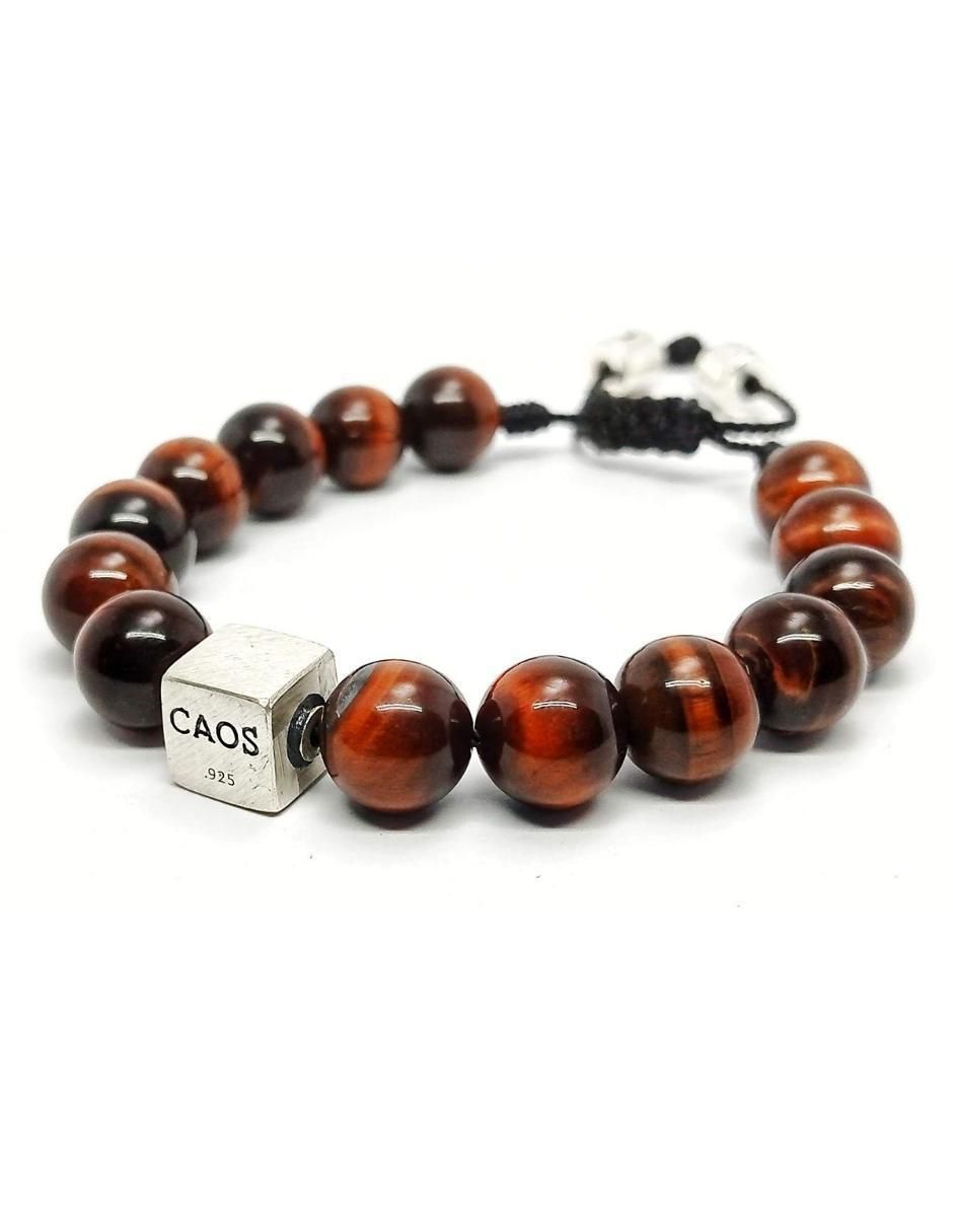Pulsera nabucco de plata acabado brillante 3