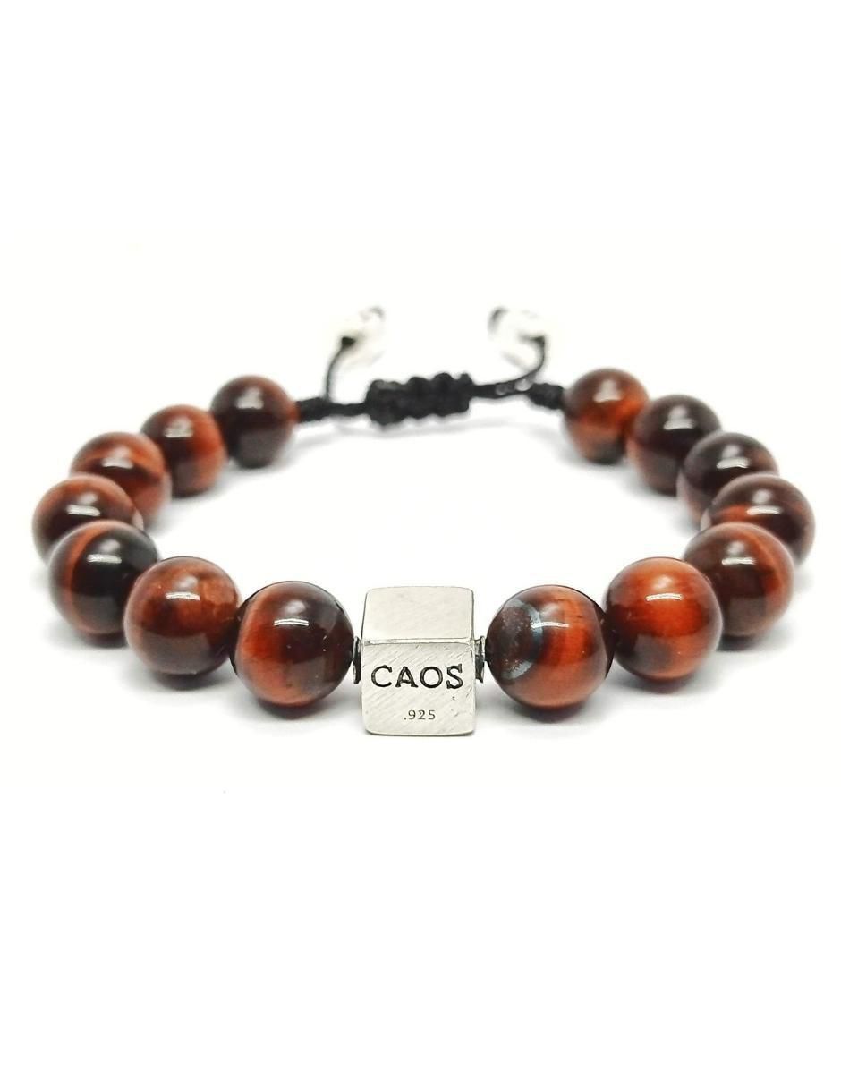 Pulsera nabucco de plata acabado brillante