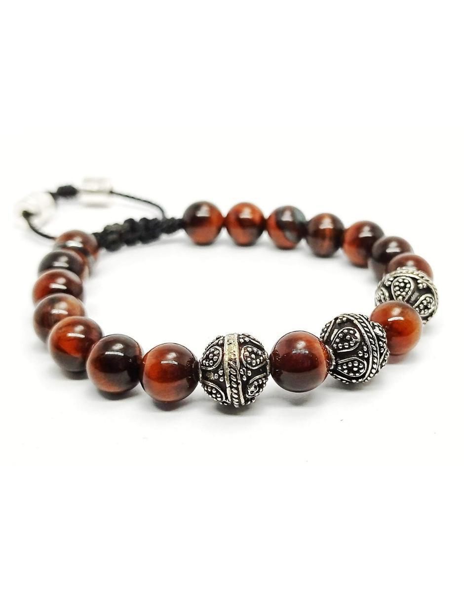 Pulsera de plata con acabado brillante 2