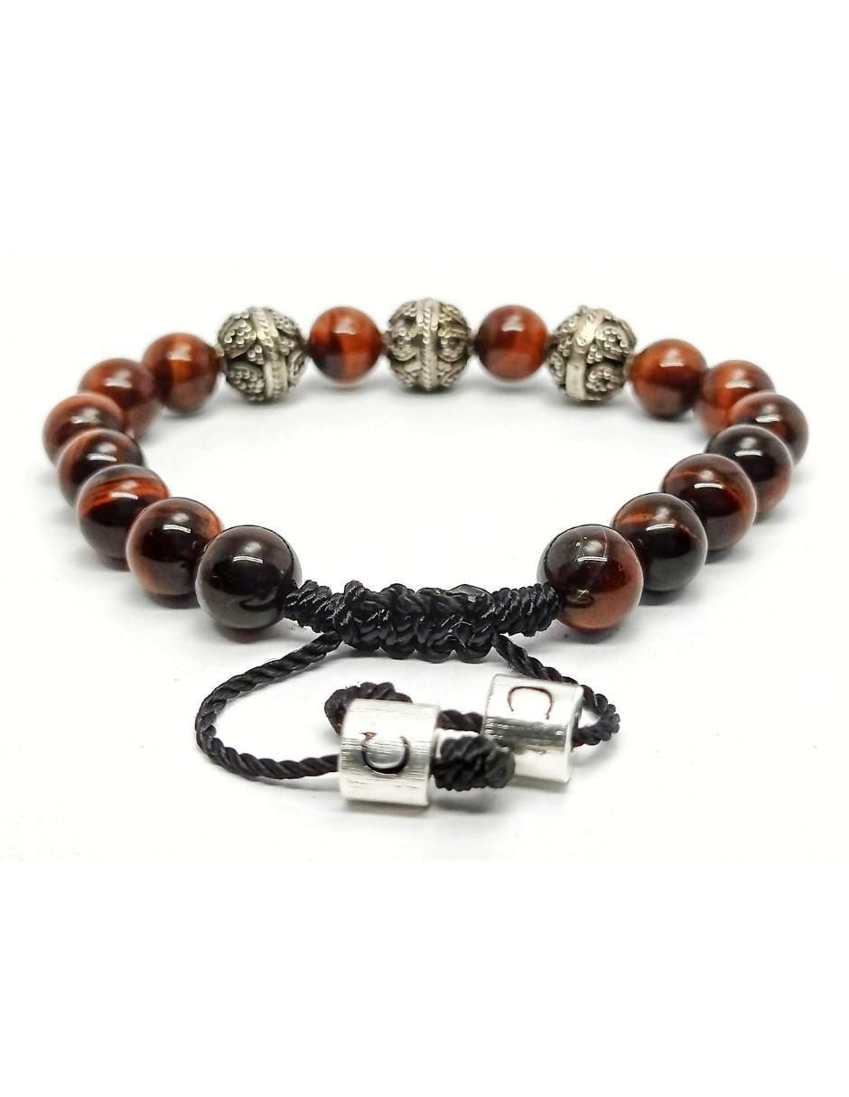 Pulsera de plata con acabado brillante 4