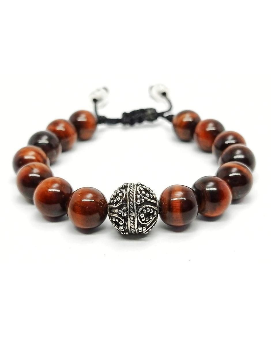 Pulsera nabucco de plata acabado brillante
