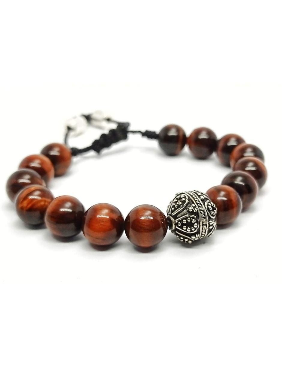 Pulsera nabucco de plata acabado brillante 2