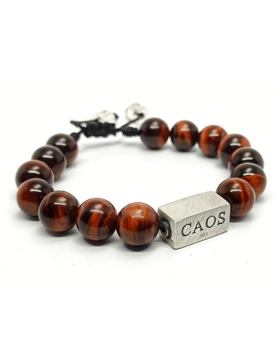 Pulsera nabucco de plata acabado brillante 2