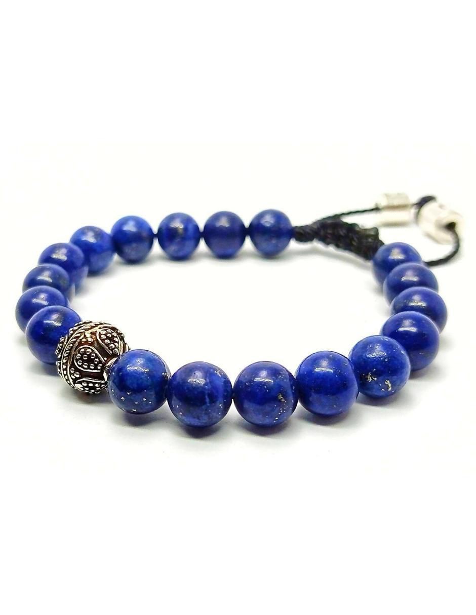 Pulsera de plata con acabado lustre 3