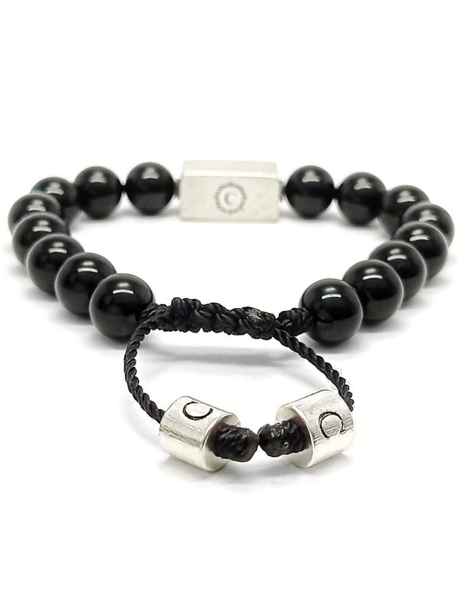 Pulsera de plata acabado brillante 4