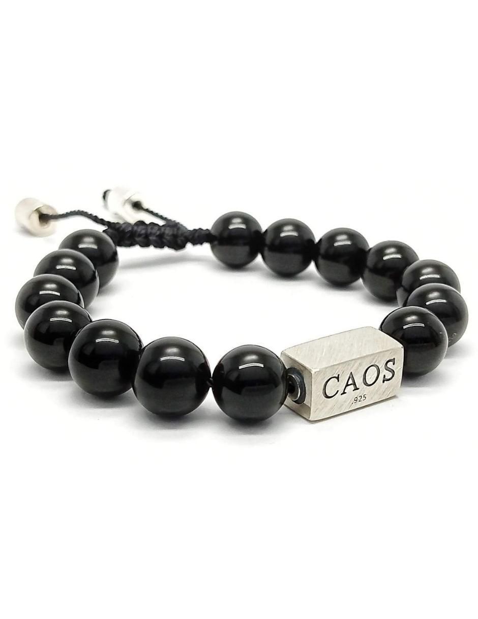 Pulsera de plata acabado brillante 2